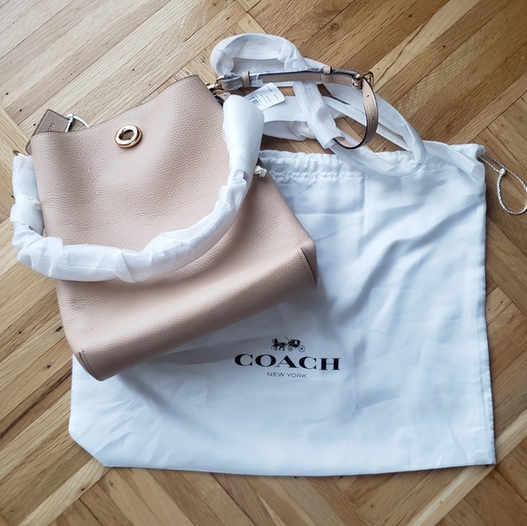 coach charlie bucket bag beechwood